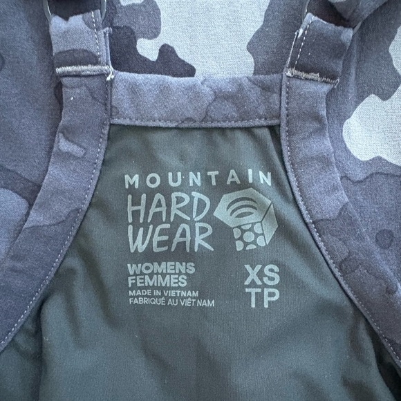 Mountain Hardwear Women's Dynama Dress Gray Camo Size XS Built in Bodysuit - Picture 8 of 14